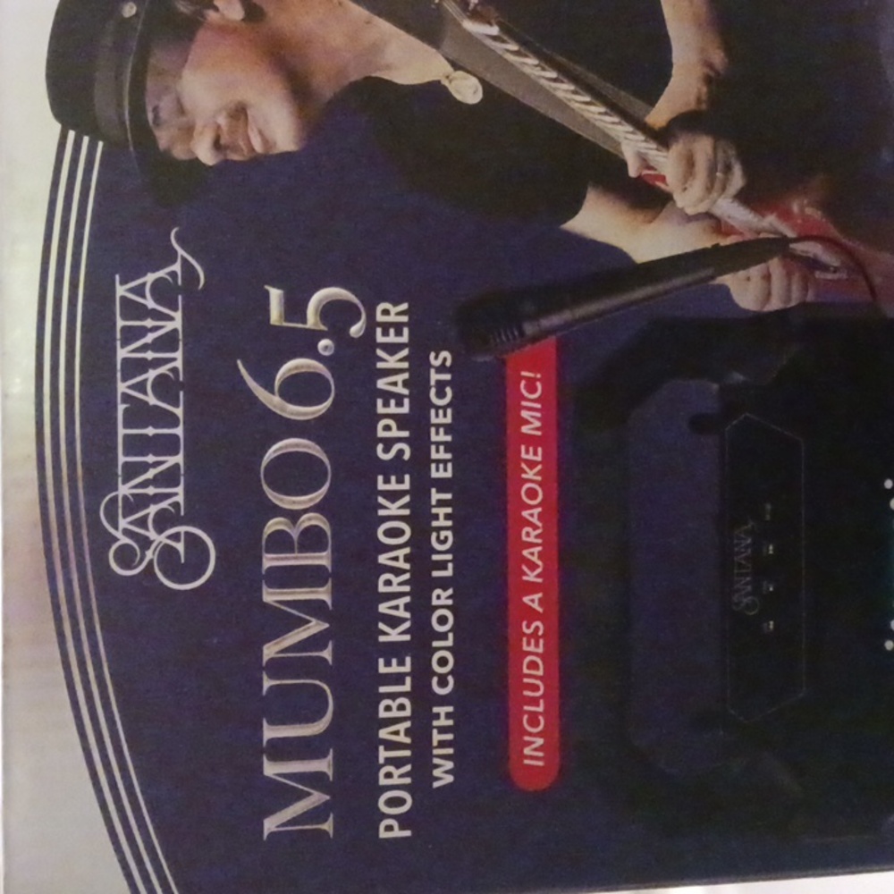 Official Carlos Santana Karaoke Speaker